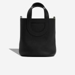 Hermès In The Loop 23 Taurillon Clemence / Swift Black Front | Sell your designer bag