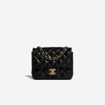 Chanel Timeless MiniRectangular Black Front  | Sell your designer bag on Saclab.com