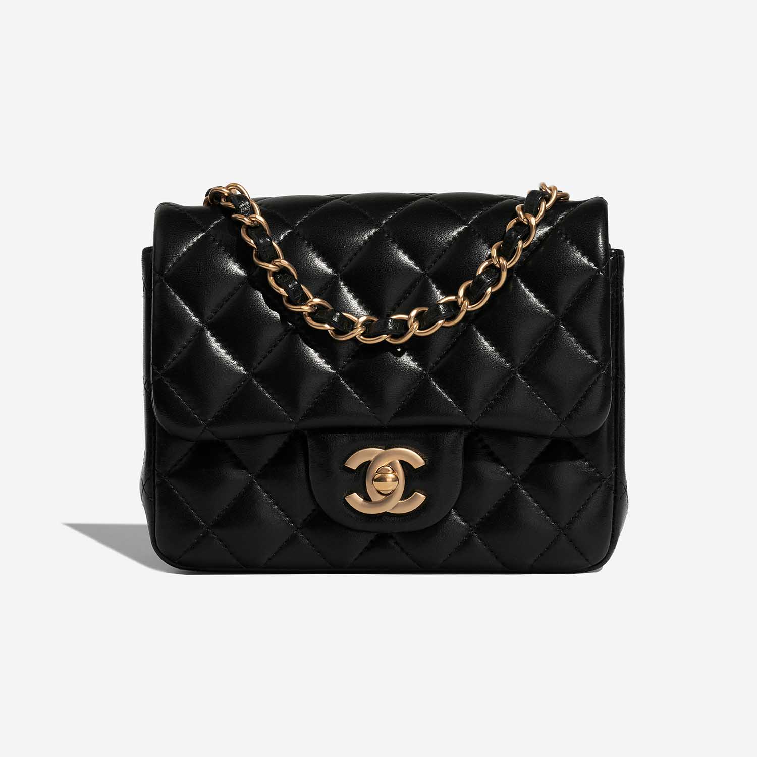 Chanel Timeless MiniRectangular Black Front | Verkaufen Sie Ihre Designer-Tasche auf Saclab.com