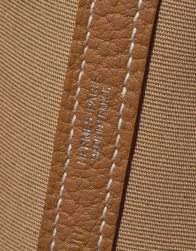 Hermès GardenParty 36 Trench-Gold Logo  | Sell your designer bag on Saclab.com