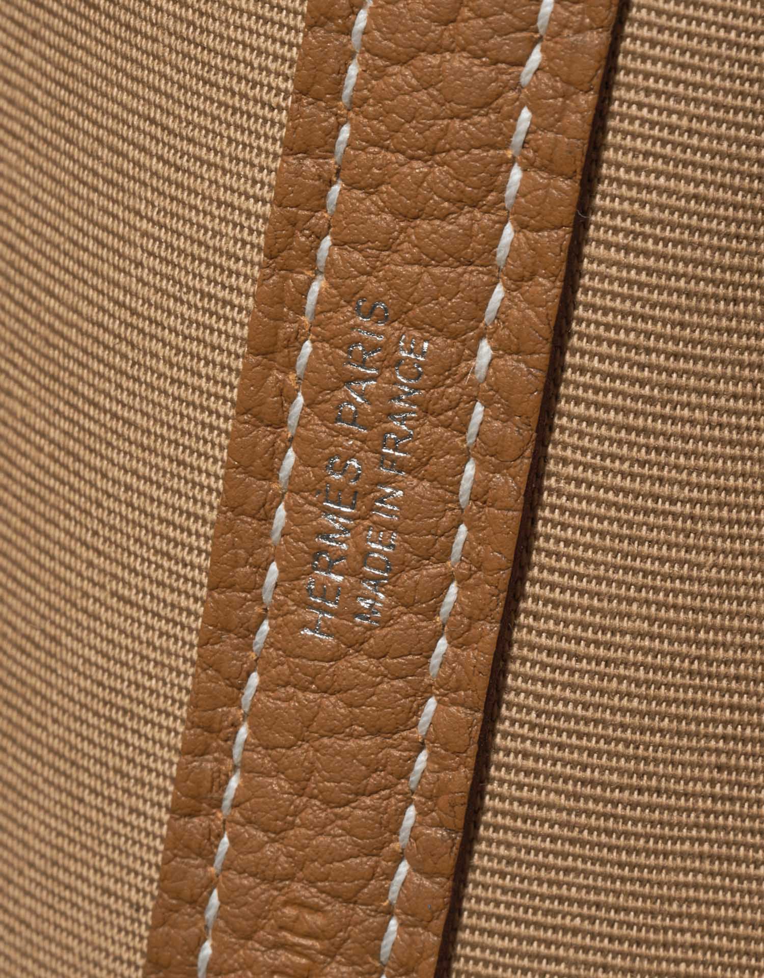 Hermès GardenParty 36 Trench-Gold Logo  | Sell your designer bag on Saclab.com