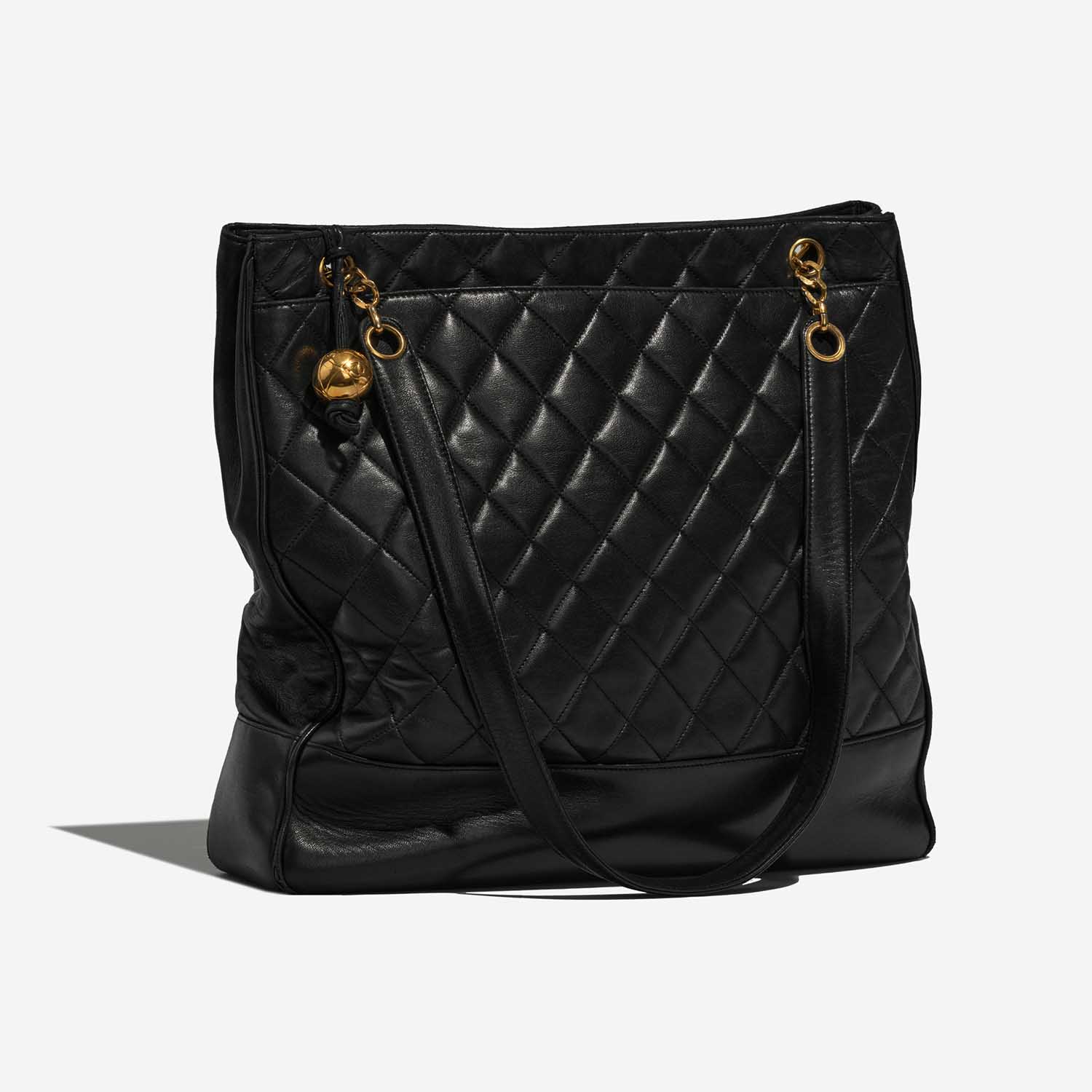 Chanel ShoppingTote Black Side Front  | Sell your designer bag on Saclab.com