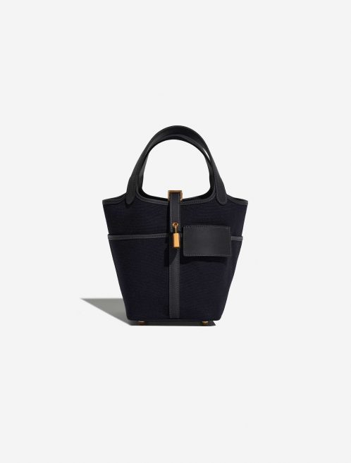 Hermès Picotin 18 BleuMarine-Caban Front  | Sell your designer bag on Saclab.com