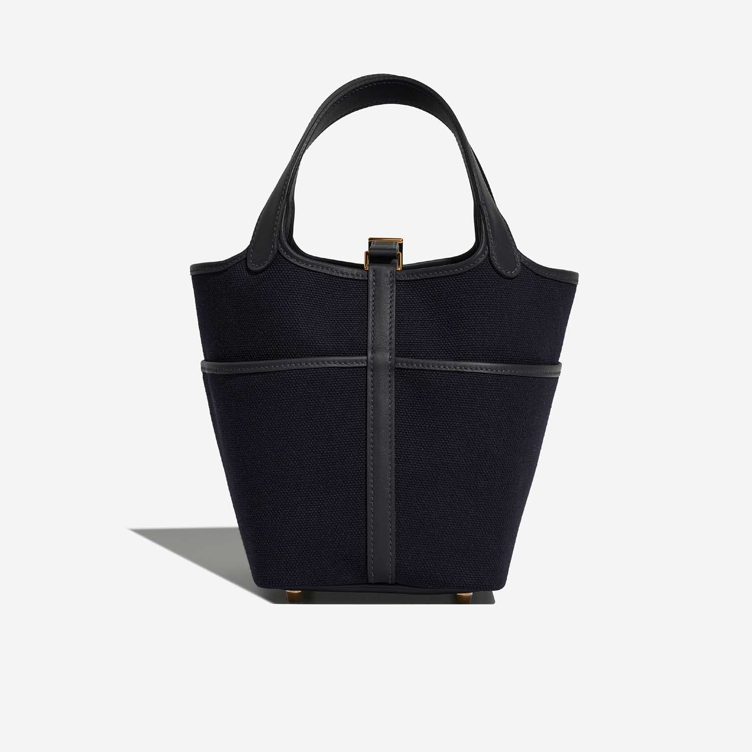 Hermès Picotin 18 BleuMarine-Caban Back  | Sell your designer bag on Saclab.com