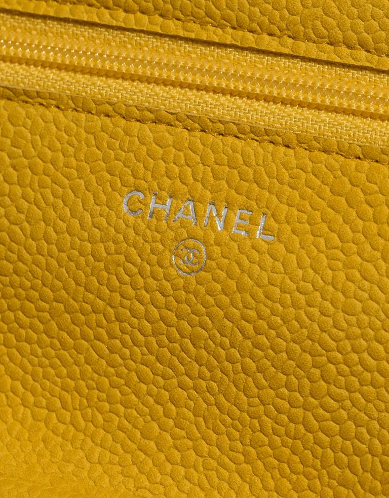 Chanel Timeless WOC Yellow Logo  | Sell your designer bag on Saclab.com