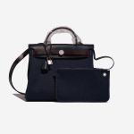 Hermès Herbag 31 BleuMarine-BleuIndigo-Noir-RougeSellier Front | Vendez votre sac de créateur sur Saclab.com