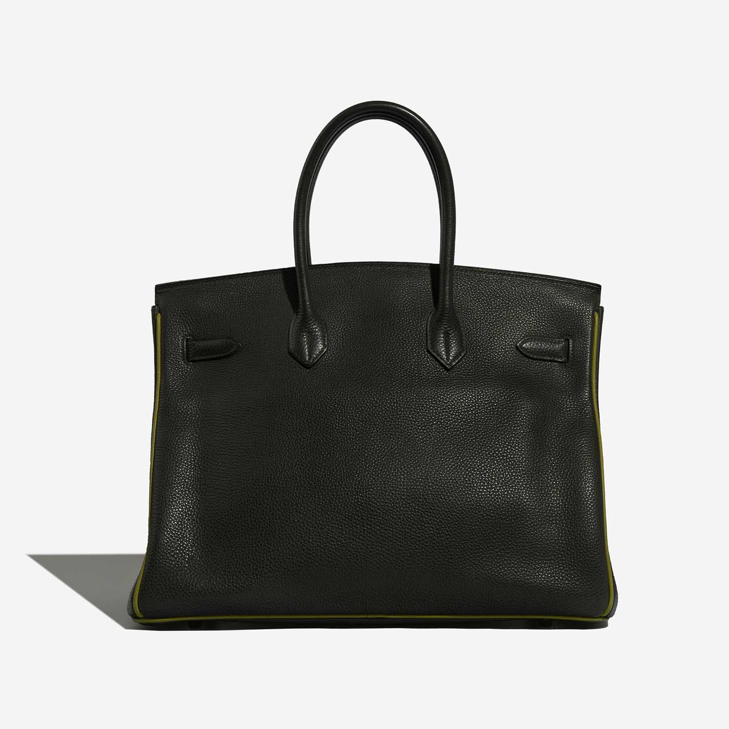 Hermès Birkin 35 VertFonce-VertChartreuse-VertAnis Back  | Sell your designer bag on Saclab.com