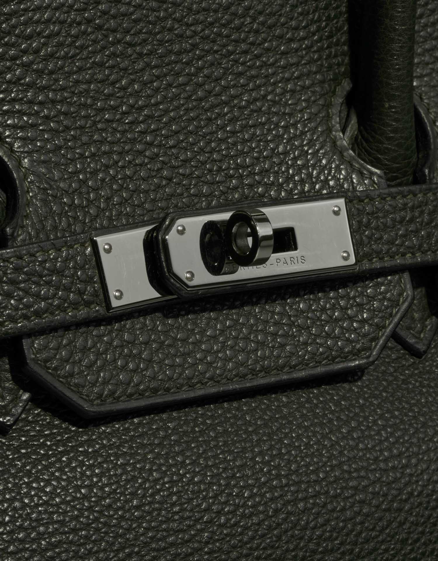 Hermès Birkin 35 VertFonce-VertChartreuse-VertAnis Closing System  | Sell your designer bag on Saclab.com