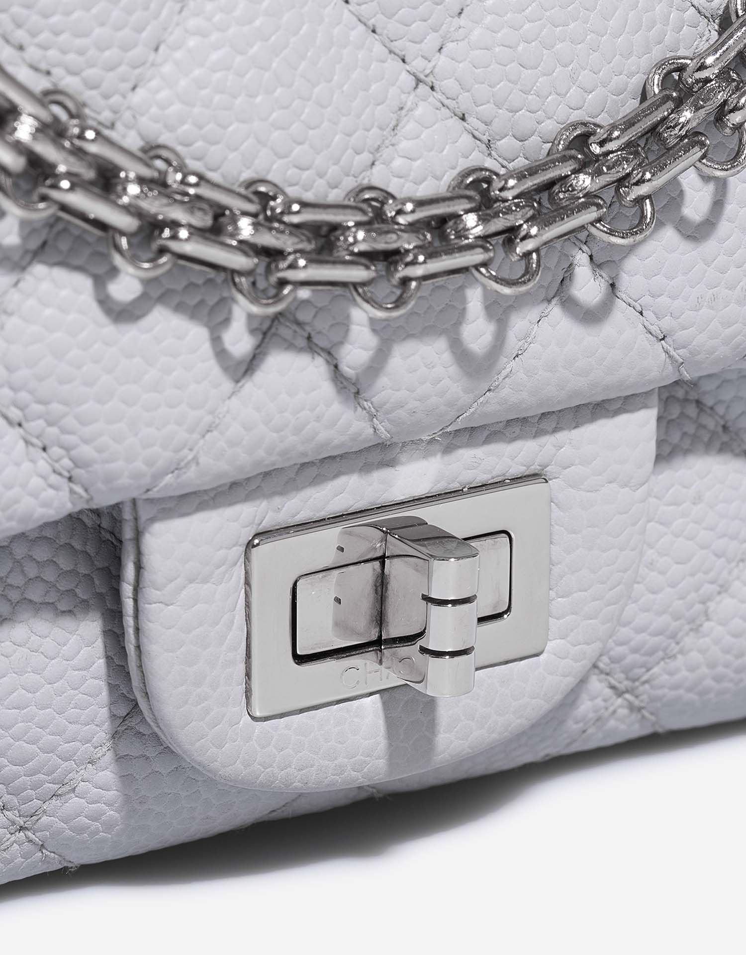 Chanel 255Reissue 225 LightBlue Closing System  | Sell your designer bag on Saclab.com