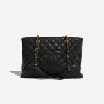 Chanel ShoppingTote GST Black Front  | Sell your designer bag on Saclab.com