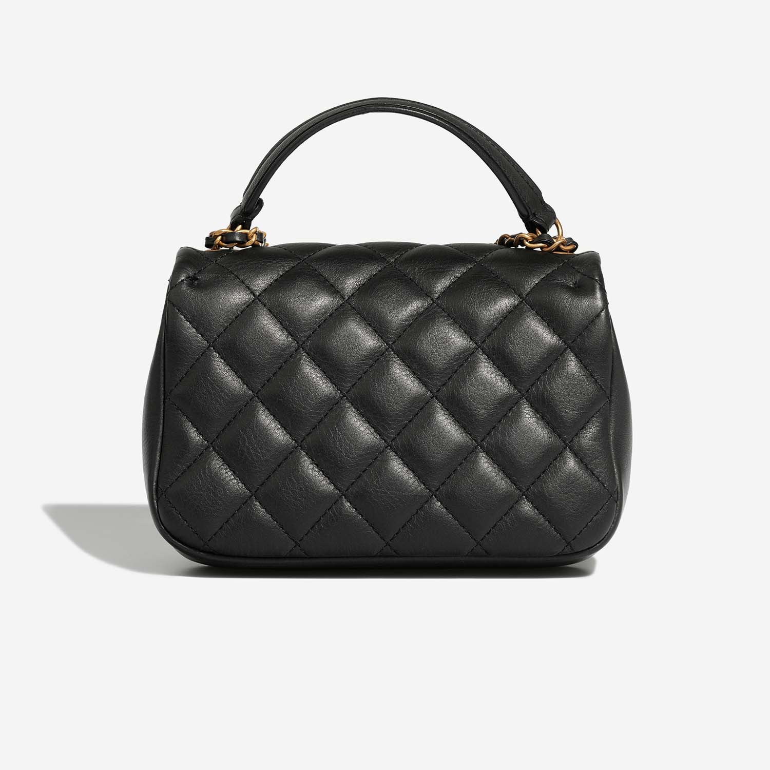 Chanel TimelessHandle Small Black Back  | Sell your designer bag on Saclab.com
