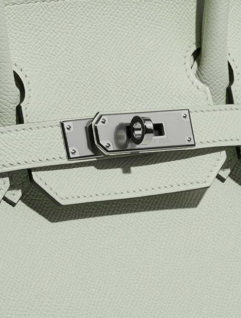 Hermès Birkin 30 VertFizz Closing System  | Sell your designer bag on Saclab.com