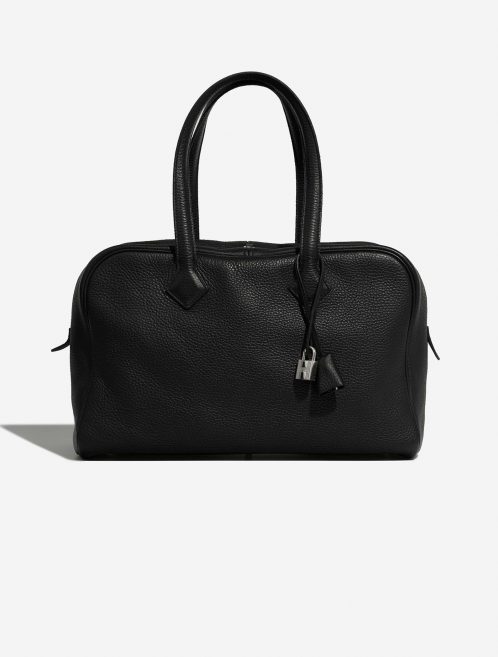 Hermès Victoria 35 Black Front  | Sell your designer bag on Saclab.com