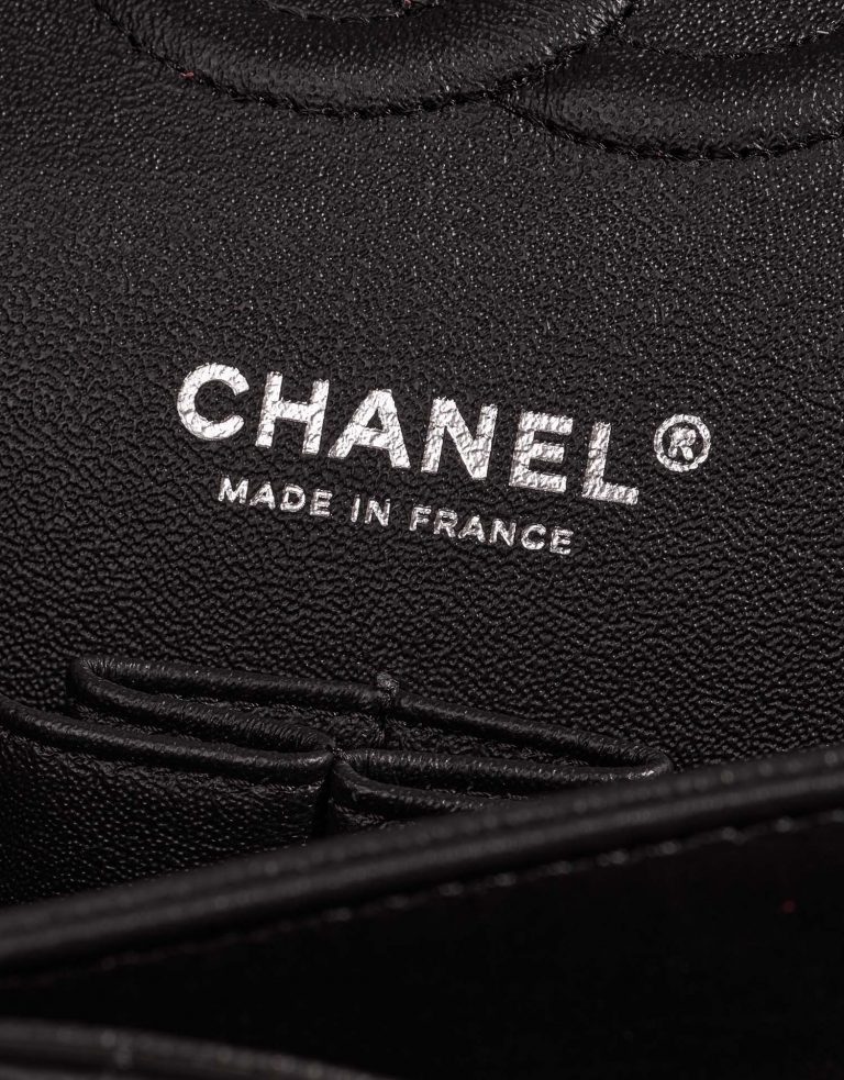 Chanel Timeless Medium Black-Red Logo  | Sell your designer bag on Saclab.com