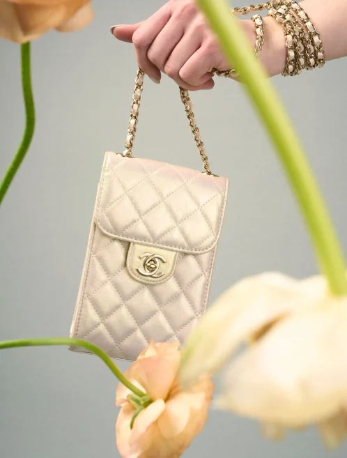 Chanel Classic Timeless Mini Bag Gold
