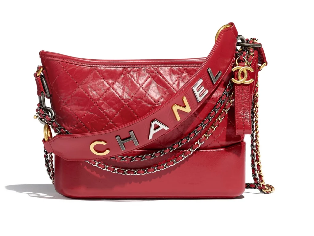 Chanel Gabrielle Hobo-Tasche mit Logo Schulterriemen
