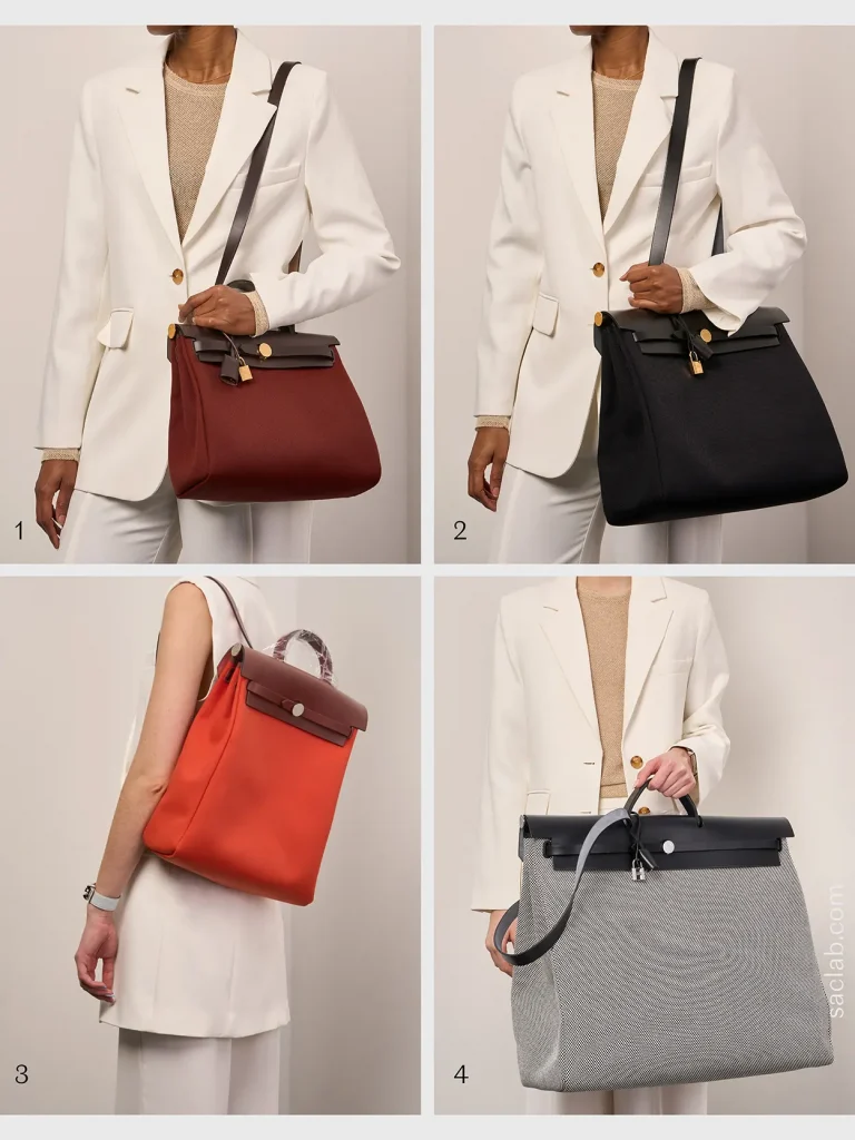 Hermes Herbag Zip Bag Reference Guide - Spotted Fashion