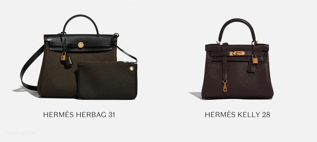 hermes herbag 31 vs 39