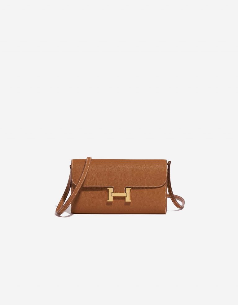 Hermès Constance ToGo Gold Front  | Sell your designer bag on Saclab.com