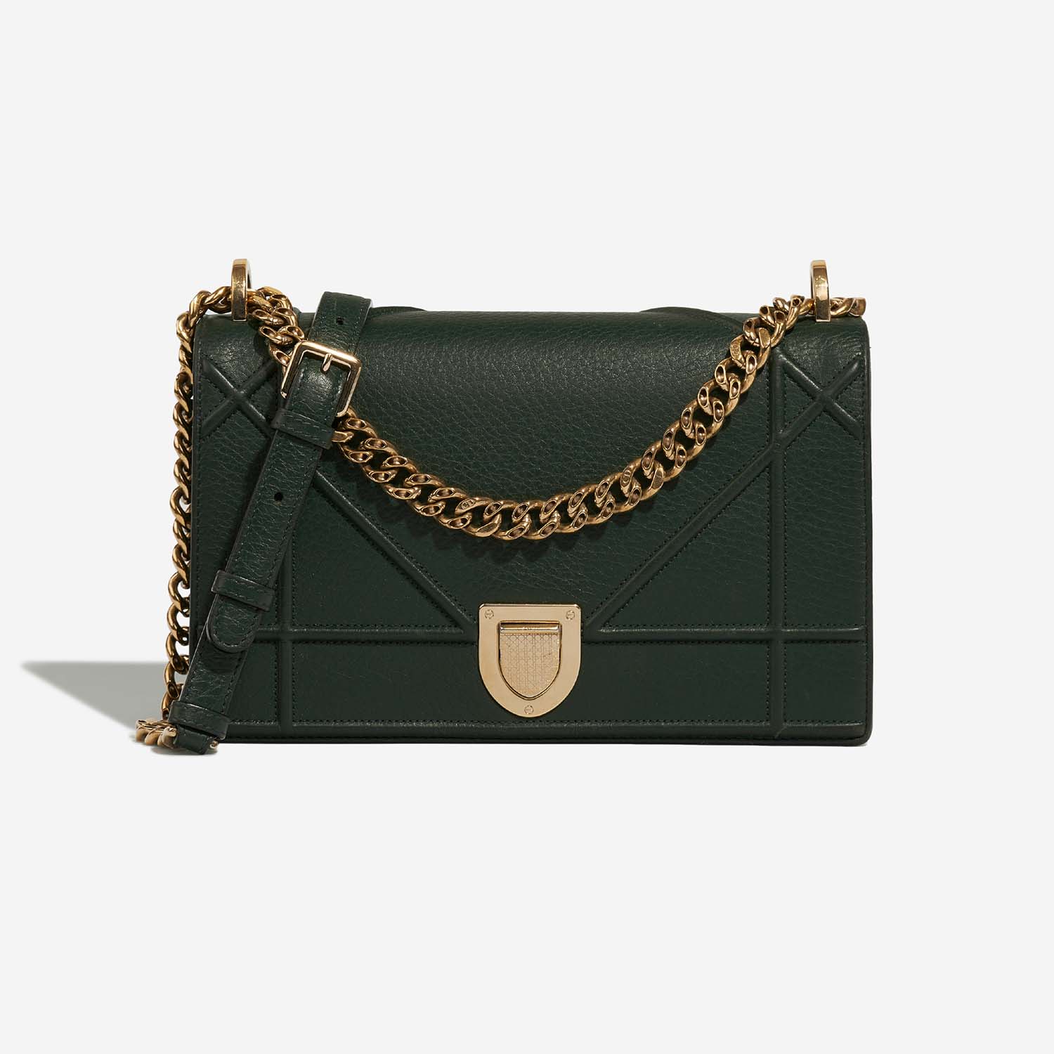 Dior Diorama Medium Green 2F S | Sell your designer bag on Saclab.com