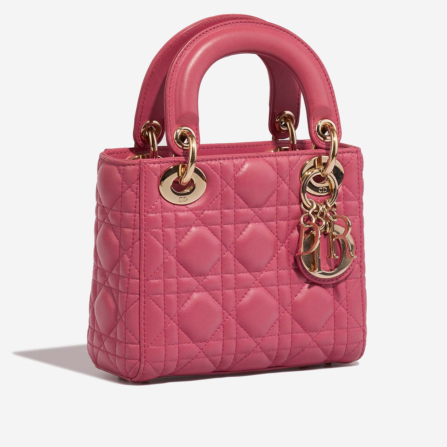 Dior Lady Small Pink 6SF S | Sell your designer bag on Saclab.com