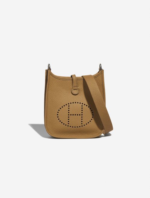 Pre-owned Hermès bag Evelyne 16 Amazone Biscuit / Camel Brown | Sell your designer bag on Saclab.com