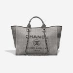 Chanel Deauville Medium Grey Front | Vendre votre sac de créateur sur Saclab.com