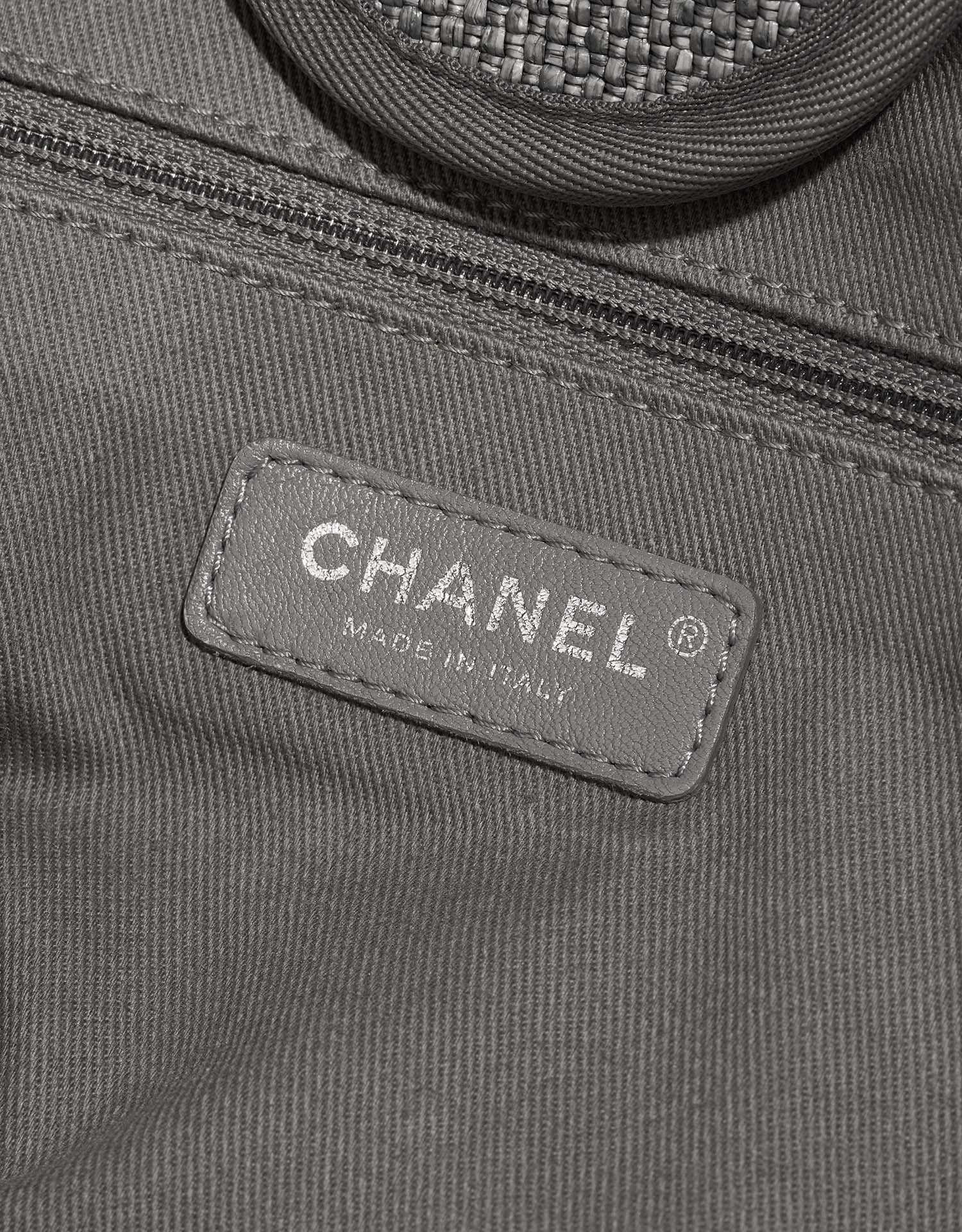 Chanel Deauville Medium Grey Logo  | Sell your designer bag on Saclab.com