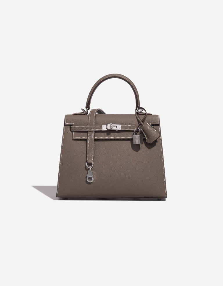 Hermès Kelly 25 Etoupe 0F | Sell your designer bag on Saclab.com
