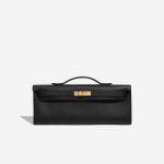 Hermès KellyCutClutch OneSize Black Front | Vendez votre sac de créateur sur Saclab.com