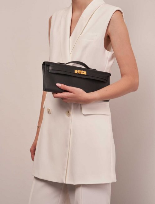 Hermès KellyCutClutch OneSize Black Sizes Worn | Sell your designer bag on Saclab.com