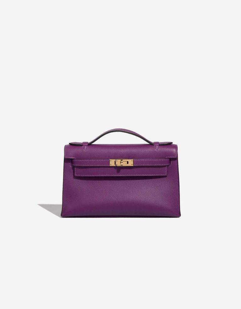 Hermès Kelly Pochette Anemone Front  | Sell your designer bag on Saclab.com