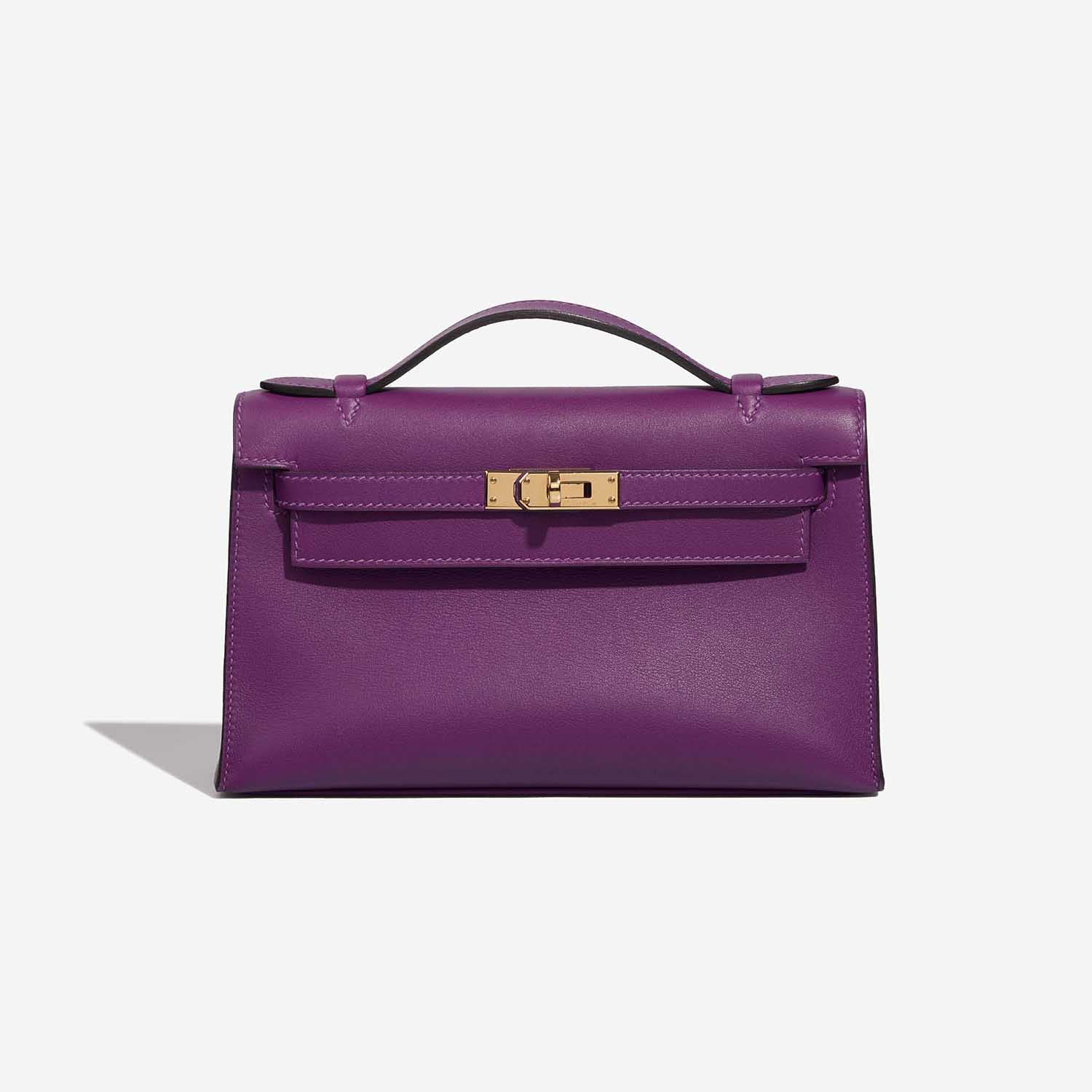 Hermès Kelly Pochette Anemone Front  | Sell your designer bag on Saclab.com