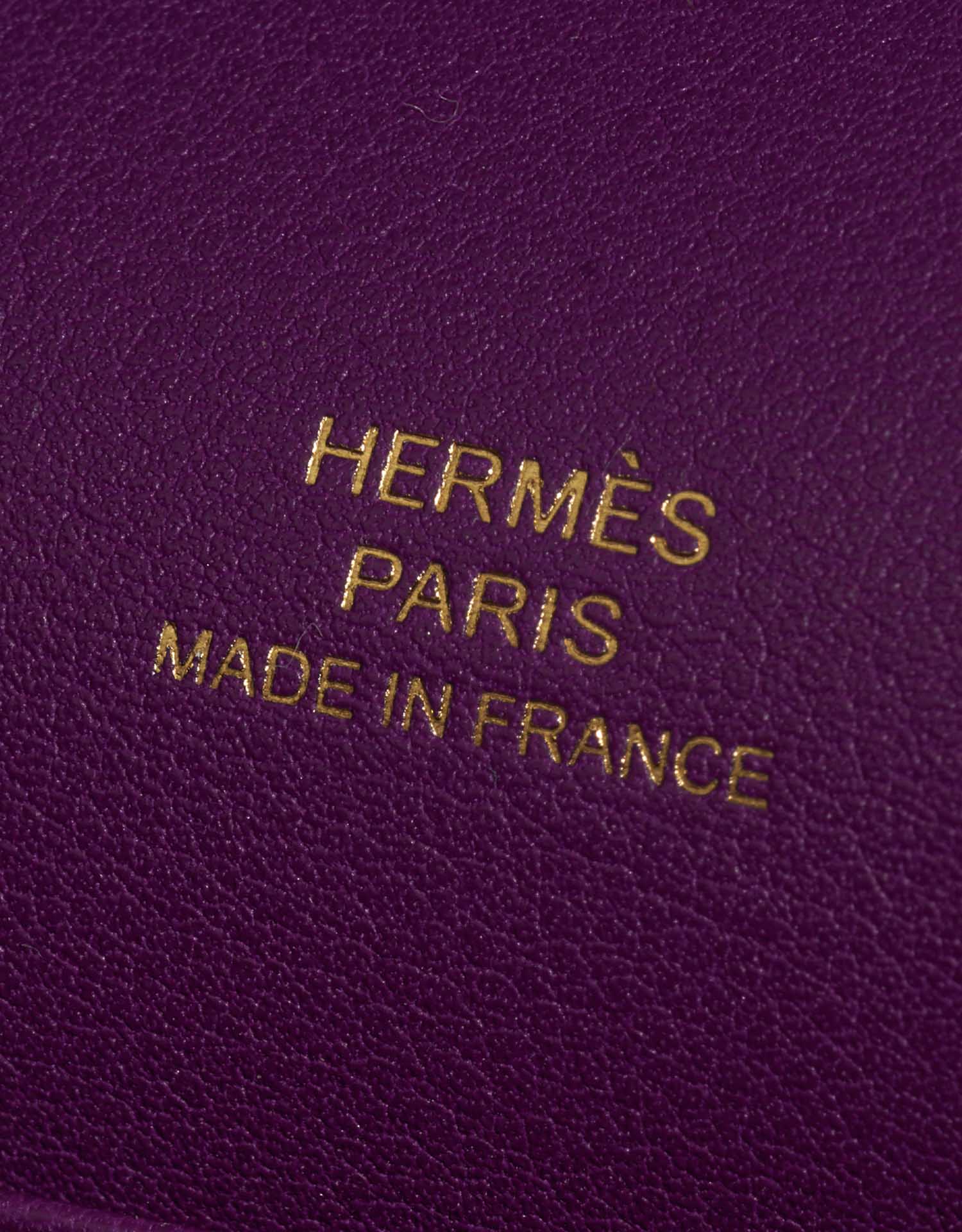 Hermès Kelly Pochette Anemone Logo  | Sell your designer bag on Saclab.com