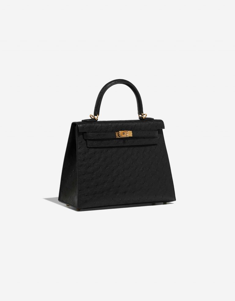 Hermès Kelly 25 Black 6SF | Sell your designer bag on Saclab.com