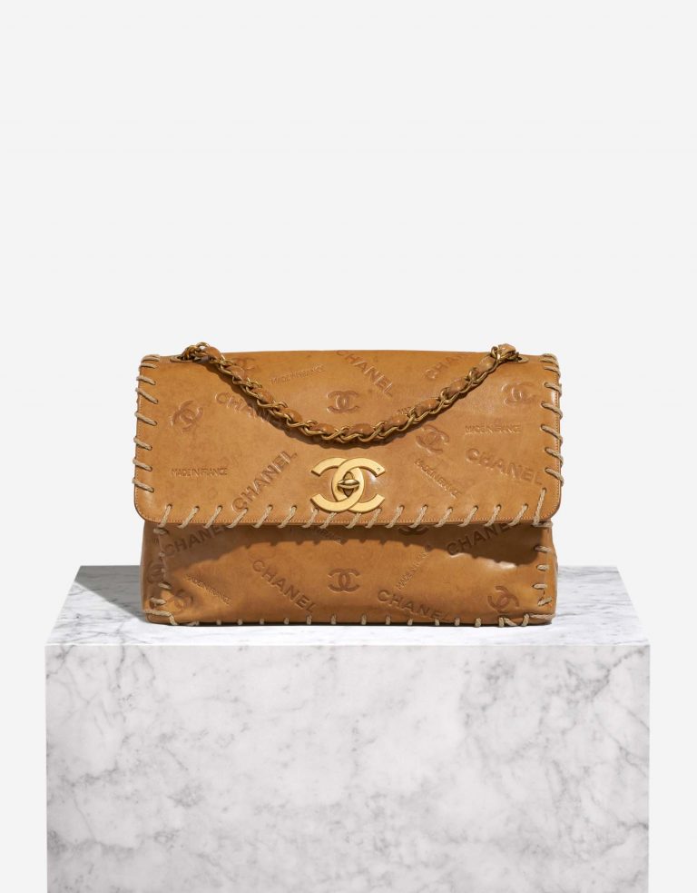 Chanel Timeless Jumbo Natural Front  | Sell your designer bag on Saclab.com