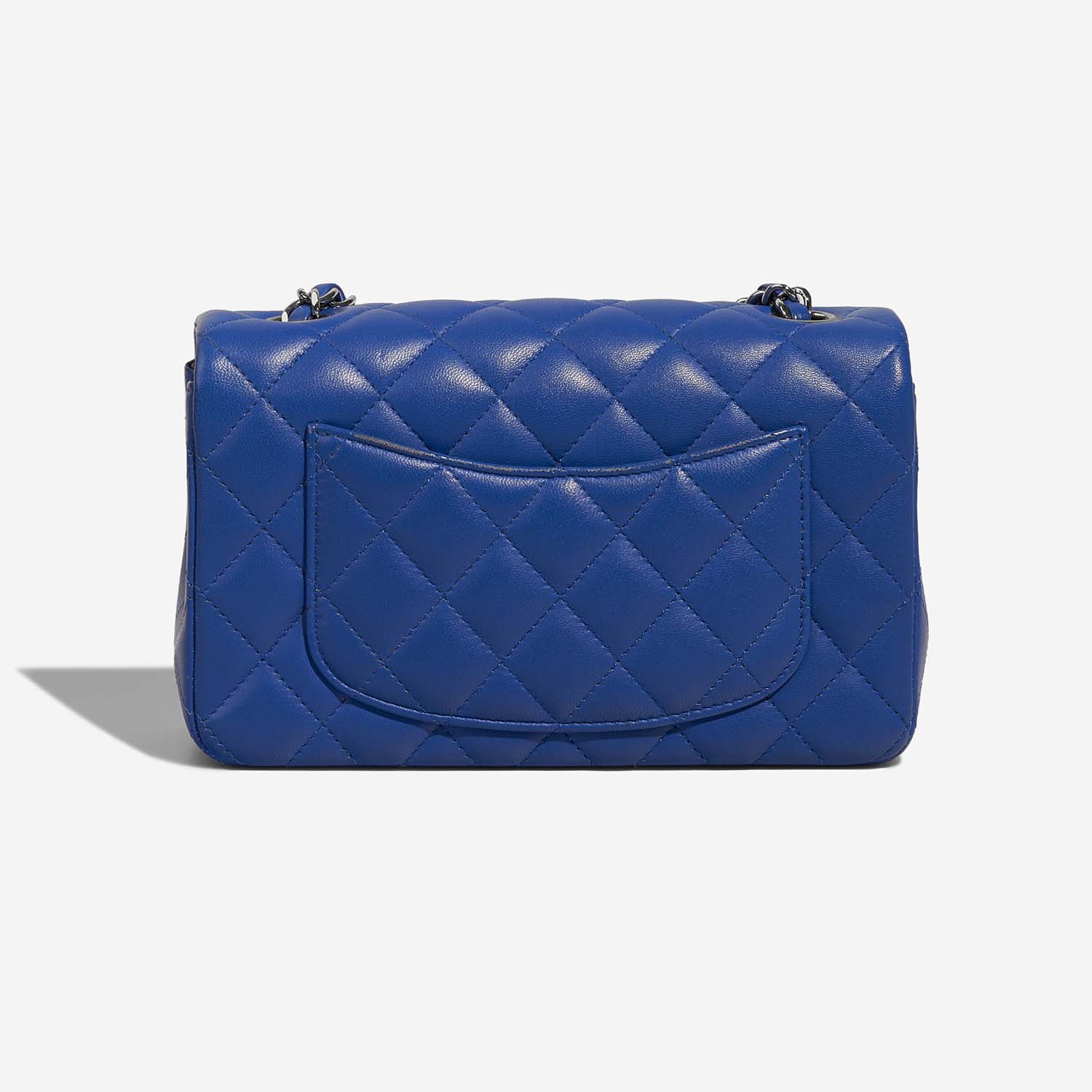 Chanel Timeless MiniRectangular Blue Back  | Sell your designer bag on Saclab.com