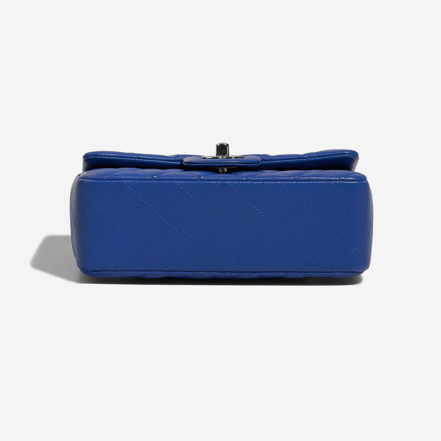 Chanel Timeless MiniRectangular Blue Bottom  | Sell your designer bag on Saclab.com