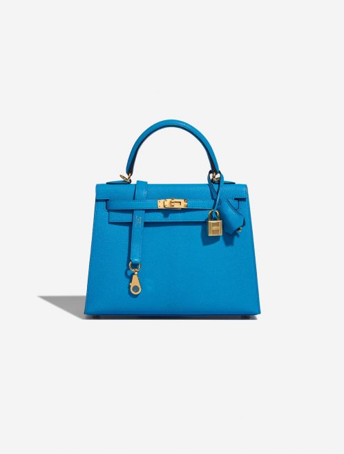 Hermès Kelly 25 BlueFrida 0F | Sell your designer bag on Saclab.com