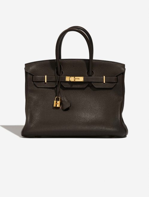 Hermès Birkin 35 Ebene Front  | Sell your designer bag on Saclab.com