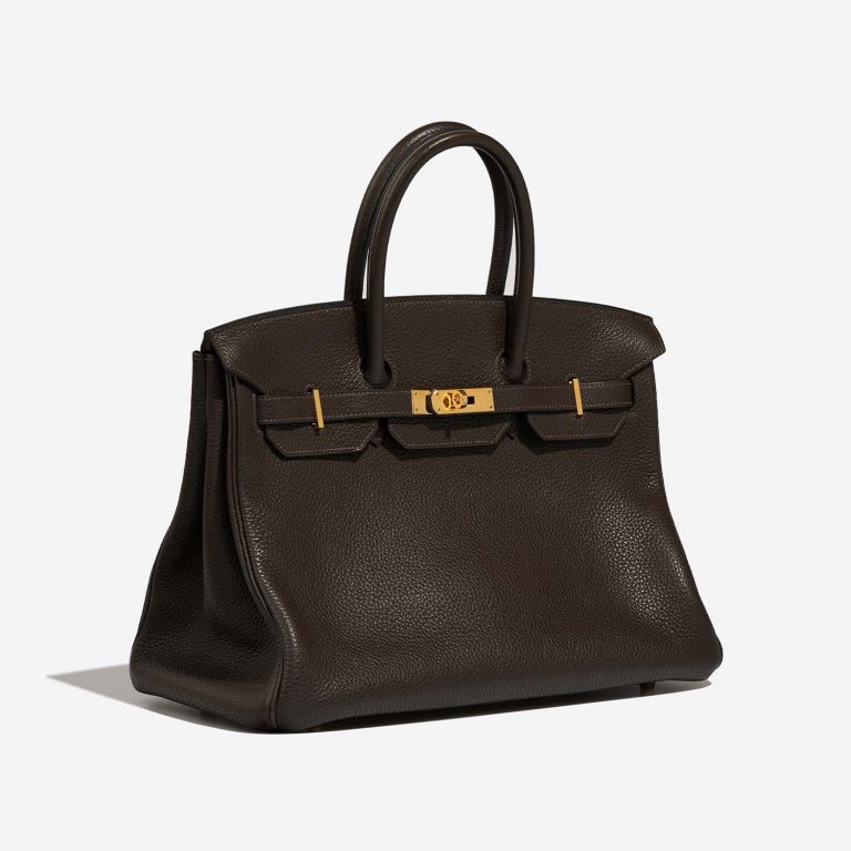 Hermès Birkin 35 Ebene Side Front  | Sell your designer bag on Saclab.com