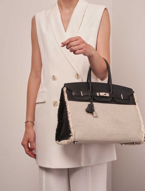Hermès Birkin 35 Black Sizes Worn | Sell your designer bag on Saclab.com