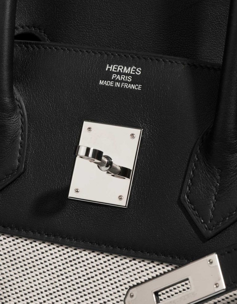 Hermès Birkin 35 Black Closing System  | Sell your designer bag on Saclab.com