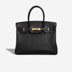 Hermès Birkin 30 Black Front  | Sell your designer bag on Saclab.com