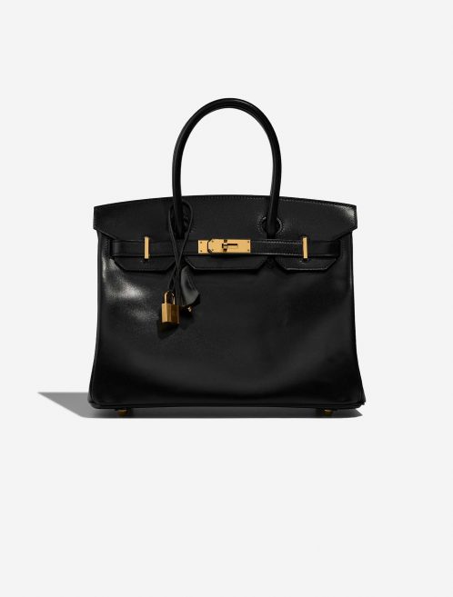 Hermès Birkin 30 Black Front  | Sell your designer bag on Saclab.com
