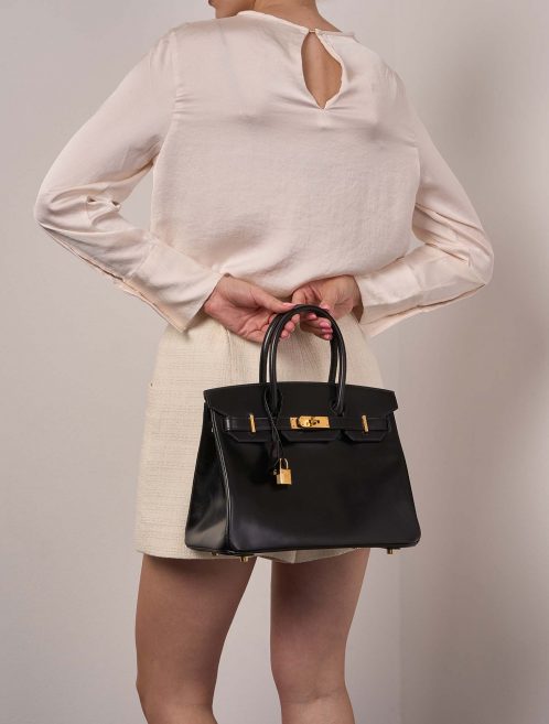 Hermès Birkin 30 Black Sizes Worn | Sell your designer bag on Saclab.com