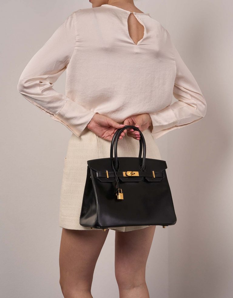 Hermès Birkin 30 Black Sizes Worn | Sell your designer bag on Saclab.com