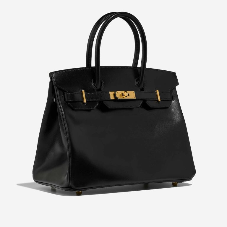 Hermès Birkin 30 Black Side Front  | Sell your designer bag on Saclab.com