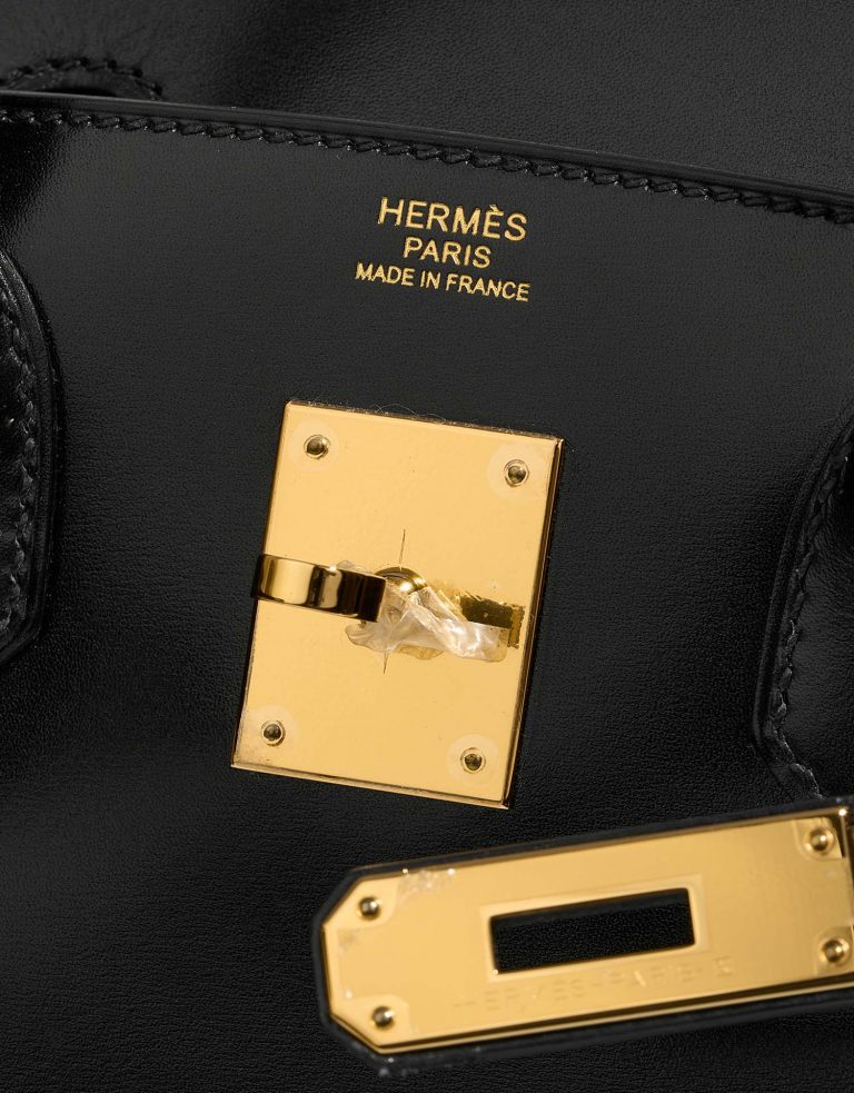 Hermès Birkin 30 Black Logo  | Sell your designer bag on Saclab.com