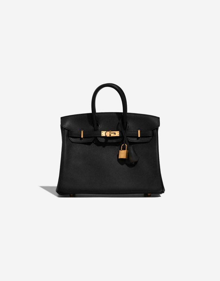 Hermès Birkin 25 Black Front | Verkaufen Sie Ihre Designer-Tasche auf Saclab.com